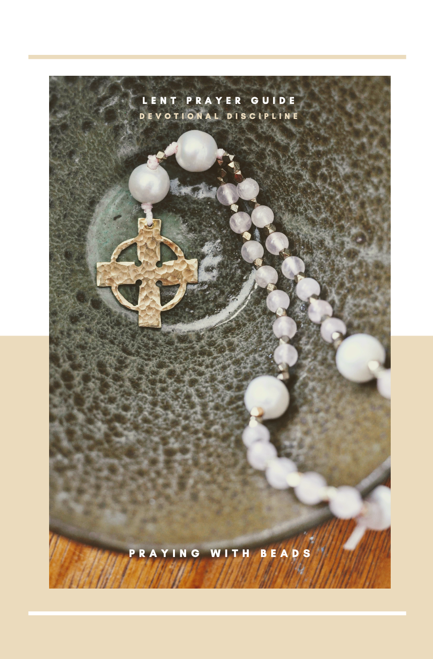 Photo of snowy mountainside with text "The Advent Parish Devotional"
